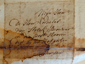 Letter White beer from Etten anno 1783 - City Archives Rotterdam