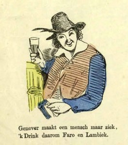 Popular print by Erve Wijsmuller, Amsterdam ca. 1828-1851 (detail) - Source: geheugenvannederland.nl