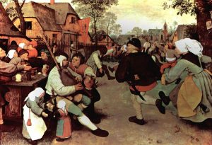 Brueghel's peasants: they drank beer, but not lambic. It didn't exist yet. Source: Kunsthistorisches Museum, Vienna.
