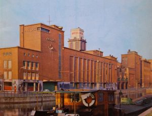 The post-war Artois brewery buildings in Leuven, by now almost completely demolished.