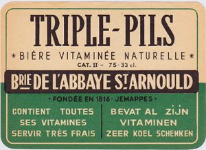 Triple-Pils: one of the weird Belgian variants of pils. Image: jacquestrifin.be