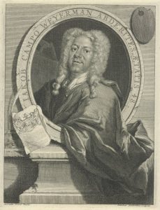 Adventurer and journalist Jacob Campo Weyerman, who in 1721 wrote of faro and other beers in Brussels. Source: Rijksmuseum.